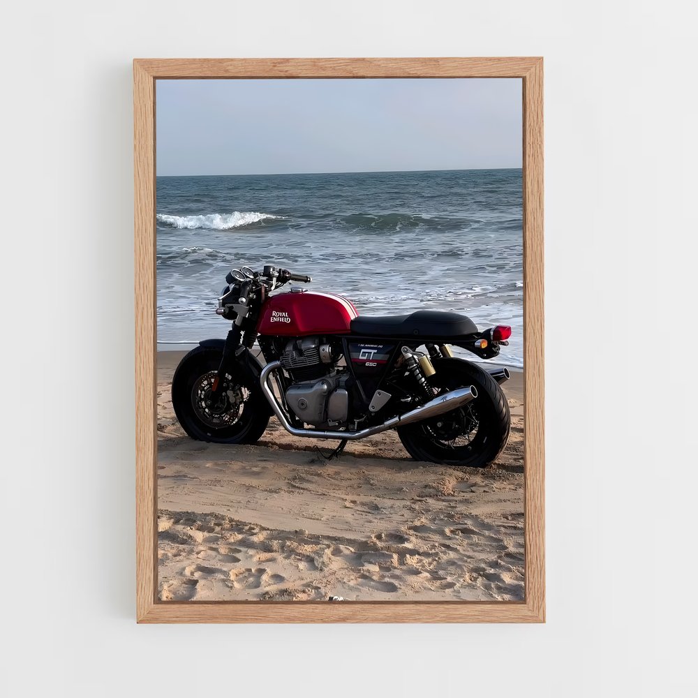 Poster Rouges Horizons – affiche Royal Enfield (vue 4)